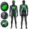 OneHeroSuits Spider-man Spandex Suit PS4 Stealth Big Time Green Bodysuit