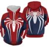 OneHeroSuits Cozy Hoodies Spider-man Hoodies Creative Printed Pullover Hooded Sweatshirt Collection