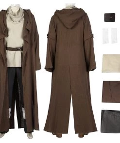 OneHeroSuits Star Wars Obi Wan Cosplay Costumes Kenobi Jedi Suits
