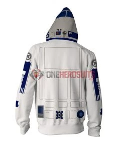 OneHeroSuits Star Wars BB-8 Droids Printing Hoodies Creative 3D Print Hooded Sweatshirt Cozy Hoodies
