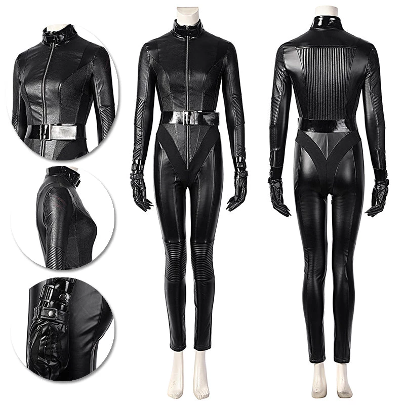 OneHeroSuits The Batman 2022 Cosplay Costumes Catwoman Leather Cosplay Suits 1 OneHeroSuits The Batman 2022 Cosplay Costumes Catwoman Leather Cosplay Suits
