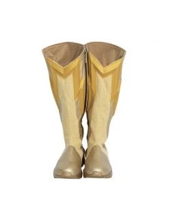 OneHeroSuits The Flash S8 Barry Allen Cosplay Shoes Golden Boots