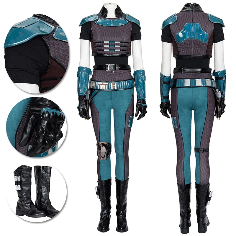OneHeroSuits The Mandalorian Cara Dune Cosplay Costume Movie Level Costumes 1 OneHeroSuits The Mandalorian Cara Dune Cosplay Costume Movie Level Costumes