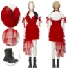 OneHeroSuits The Suicide Squad Red Dress Cosplay Costumes Harley Quinn Top Leval Suits