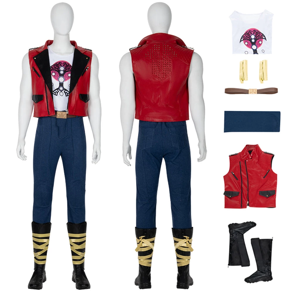 OneHeroSuits Thor 4 Cosplay Costumes Love And Thunder Top Level Red Jacket Suits 1 OneHeroSuits Thor 4 Cosplay Costumes Love And Thunder Top Level Red Jacket Suits