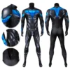 OneHeroSuits Titans Nightwing Cosplay Costume Detail Printed Spandex Suit Expert-level Cosplay Bodysuit & Zentai