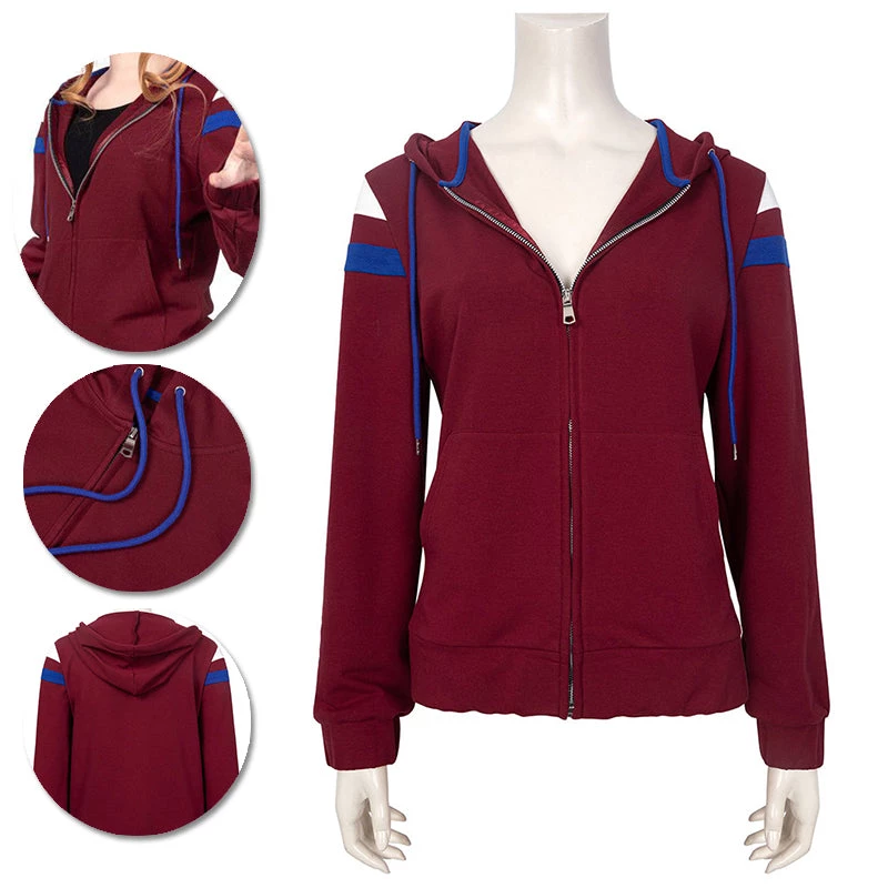 OneHeroSuits WandaVision Cosplay Hoodies Scarlet Witch Hoodies 1 OneHeroSuits WandaVision Cosplay Hoodies Scarlet Witch Hoodies
