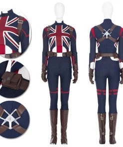 OneHeroSuits What If Peggy Carter Cosplay Costumes Captain Carter Top Level Suits
