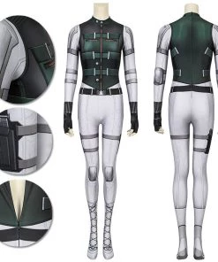 1herosuits Yelena Belova Cosplay Costumes Black Widow 2020 Spandex Cosplay Suit