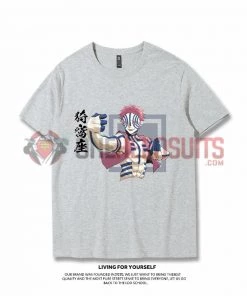OneHeroSuits Demon Slayer Creative Print Anime Akaza T-shirt