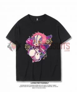 OneHeroSuits Demon Slayer Creative Print Anime Akaza T-shirt