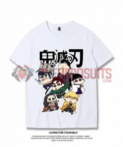 OneHeroSuits Demon Slayer Creative Print Anime T-shirt Five Colors Available
