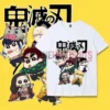 OneHeroSuits Demon Slayer Creative Print Anime T-shirt Five Colors Available