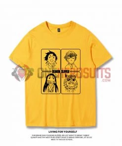 OneHeroSuits Demon Slayer Creative Print Anime T-shirt Three Styles Available
