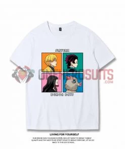 OneHeroSuits Demon Slayer Creative Print Anime T-shirt Three Styles Available