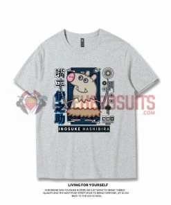 OneHeroSuits Demon Slayer Creative Print Anime Inosuke T-shirt Two Styles Available