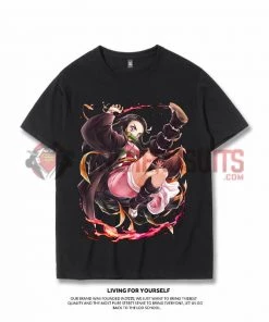 OneHeroSuits Demon Slayer Creative Print Anime Inosuke T-shirt Four Characters Available