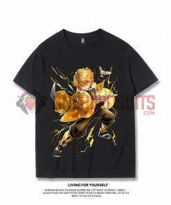 OneHeroSuits Demon Slayer Creative Print Anime Inosuke T-shirt Four Characters Available