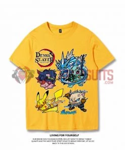 OneHeroSuits Demon Slayer Creative Print Anime Inosuke Character Combination T-shirt