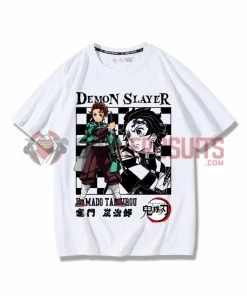 OneHeroSuits Demon Slayer Creative Print Anime Inosuke Nezuko/Tanjiro/Akaza/Inosuke T-shirt
