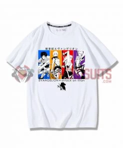 OneHeroSuits Attack On Titan Creative Print Anime Combination T-shirt