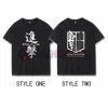 OneHeroSuits Attack On Titan Creative Print Anime Wings Of Liberty T-shirt