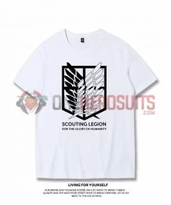OneHeroSuits Attack On Titan Creative Print Anime Wings Of Liberty T-shirt