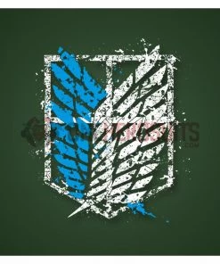 OneHeroSuits Attack On Titan Creative Print Anime Scout Legion Wings Of Liberty T-shirt