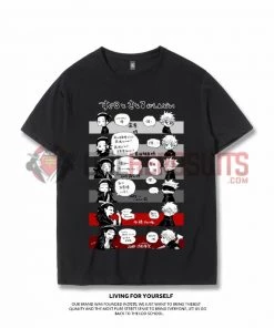 OneHeroSuits Jujutsu Kaisen Creative Print Anime Gojo Satoru And Geto Suguru Joint T-shirt