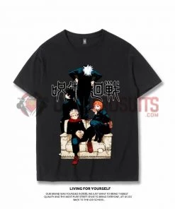 OneHeroSuits Jujutsu Kaisen Creative Print Anime T-shirt Five Colors Available