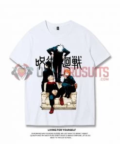OneHeroSuits Jujutsu Kaisen Creative Print Anime T-shirt Five Colors Available