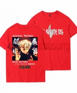 OneHeroSuits Jujutsu Kaisen Creative Print Anime Gojo Satoru Domain Expansion T-shirt