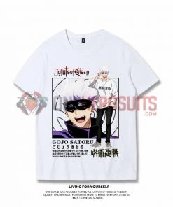 OneHeroSuits Jujutsu Kaisen Creative Print Anime T-shirt Five Characters Available