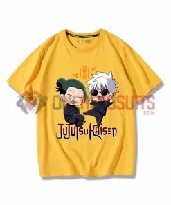 OneHeroSuits Jujutsu Kaisen Creative Print Anime Creative T-shirt Geto Suguru/Gojo Satoru