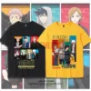 OneHeroSuits Jujutsu Kaisen Creative Print Anime Joint T-shirt Fushiguro Megumi/Inumaki Toge