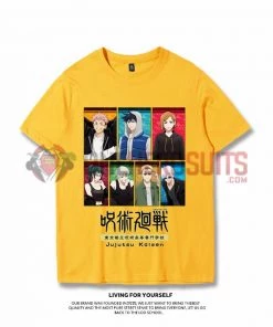 OneHeroSuits Jujutsu Kaisen Creative Print Anime Joint T-shirt Fushiguro Megumi/Inumaki Toge