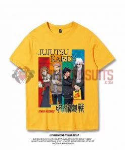 OneHeroSuits Jujutsu Kaisen Creative Print Anime Joint T-shirt Fushiguro Megumi/Inumaki Toge