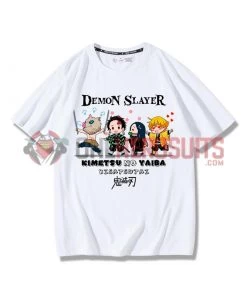 OneHeroSuits Demon Slayer Creative Print Anime T-shirt Two Styles
