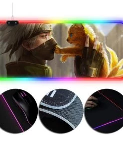 OneHeroSuits RGB Gaming Mouse Pad Extra Large Naruto Kakashi Creative Printing