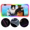 OneHeroSuits Naruto Sasuke And Naruto Printed RGB Gaming Mouse Pad 900mm X 400mm Size