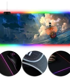 OneHeroSuits RGB Gaming Mouse PAD Thousand Sunny Creative Printing Extra Large