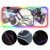 OneHeroSuits RGB LED Gaming Mouse Pad Extra Large Mikasa Ackerman Creative Printing