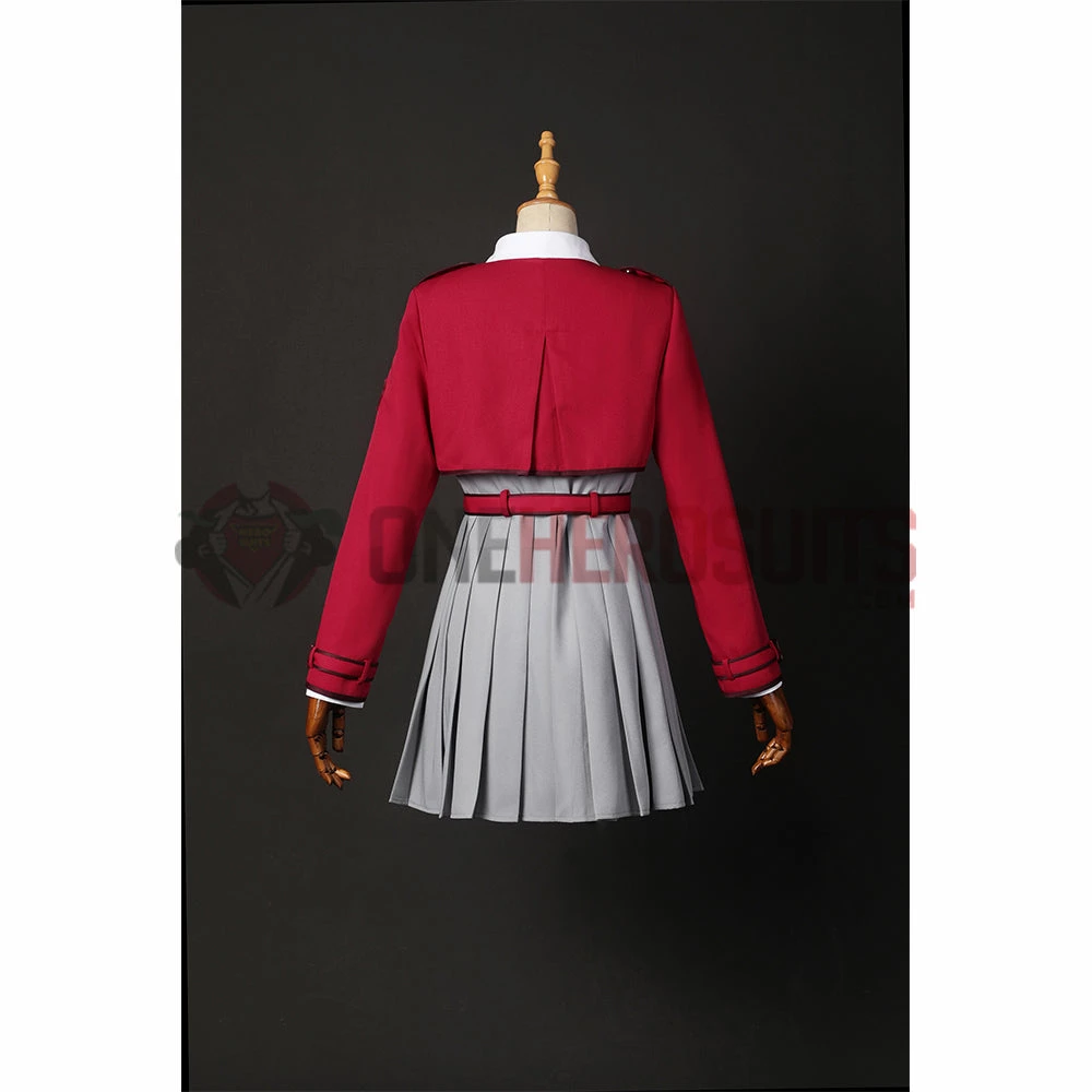 OneHeroSuits Lycoris Recoil Nishikigi Chisatos Cosplay Costumes 5 OneHeroSuits Lycoris Recoil Nishikigi Chisatos Cosplay Costumes