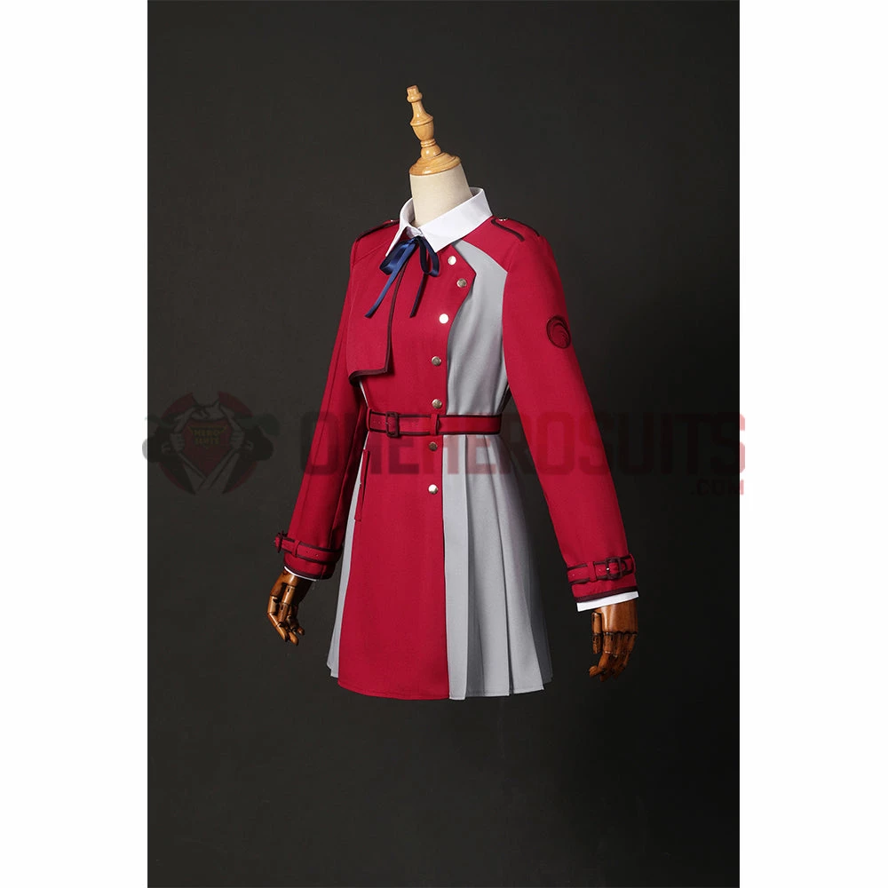 OneHeroSuits Lycoris Recoil Nishikigi Chisatos Cosplay Costumes 3 OneHeroSuits Lycoris Recoil Nishikigi Chisatos Cosplay Costumes