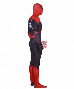 OneHeroSuits Spider Man Spandex Suit Far From Home Black And Red Cosplay Bodysuit Zentai/Jumpsuit