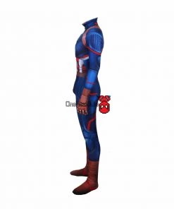 OneHeroSuits Kids/Adults Captain America 3D Printed Spandex Cosplay Bodysuit Entry-level Cosplay Bodysuit & Zentai