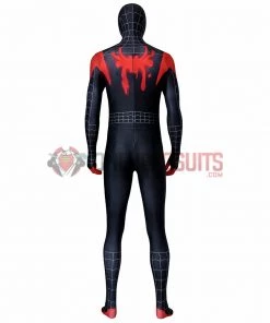 OneHeroSuits Zentai/Jumpsuit Spider-Man Into The Spider-Verse Miles Morales Cosplay Costume HD Printed Jumpsuits 18 OneHeroSuits Zentai/Jumpsuit Spider-Man Into The Spider-Verse Miles Morales Cosplay Costume HD Printed Jumpsuits