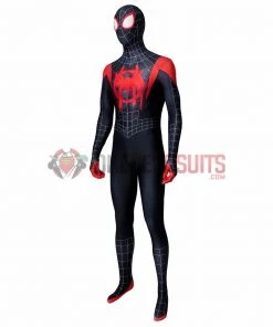 OneHeroSuits Zentai/Jumpsuit Spider-Man Into The Spider-Verse Miles Morales Cosplay Costume HD Printed Jumpsuits 16 OneHeroSuits Zentai/Jumpsuit Spider-Man Into The Spider-Verse Miles Morales Cosplay Costume HD Printed Jumpsuits