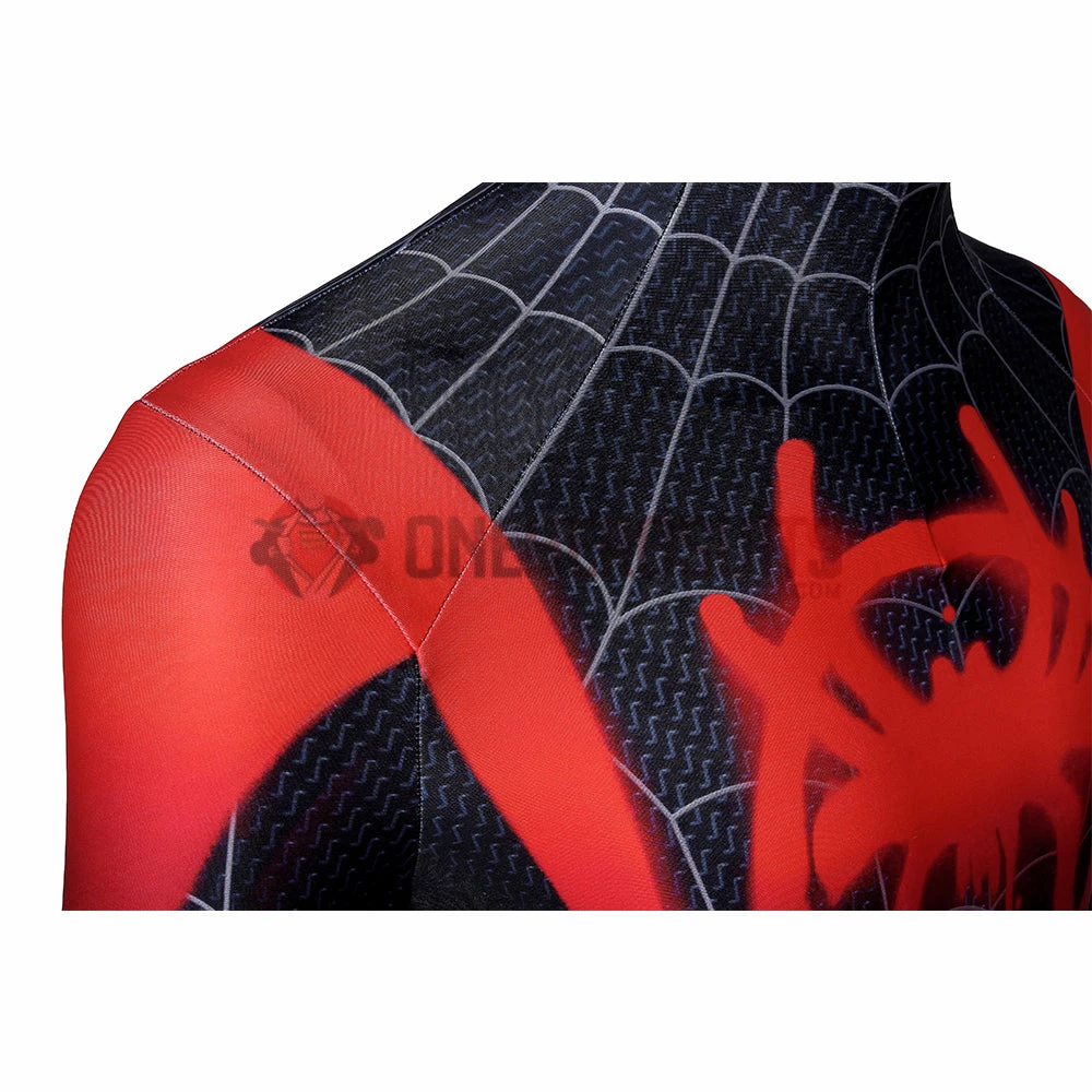 OneHeroSuits Zentai/Jumpsuit Spider-Man Into The Spider-Verse Miles Morales Cosplay Costume HD Printed Jumpsuits 8 OneHeroSuits Zentai/Jumpsuit Spider-Man Into The Spider-Verse Miles Morales Cosplay Costume HD Printed Jumpsuits