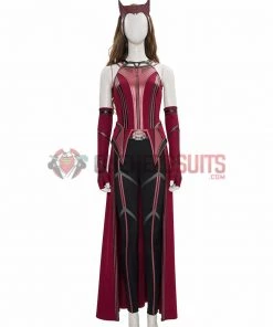 OneHeroSuits Costumes 2021 New Scarlet Witch Cosplay Boots WandaVision Shoes